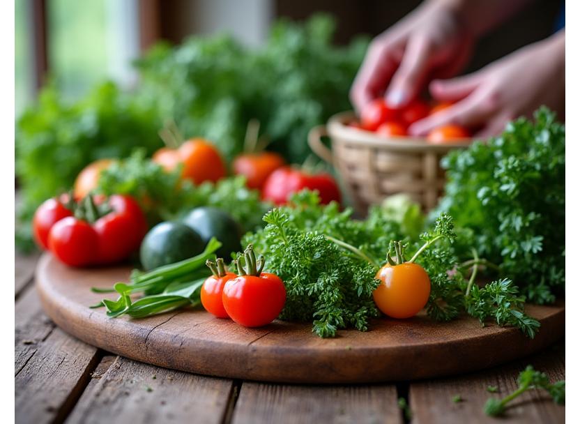 Farm-to-table sustainable cooking practices