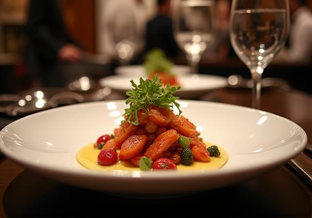 Exclusive chef's table private dining experience